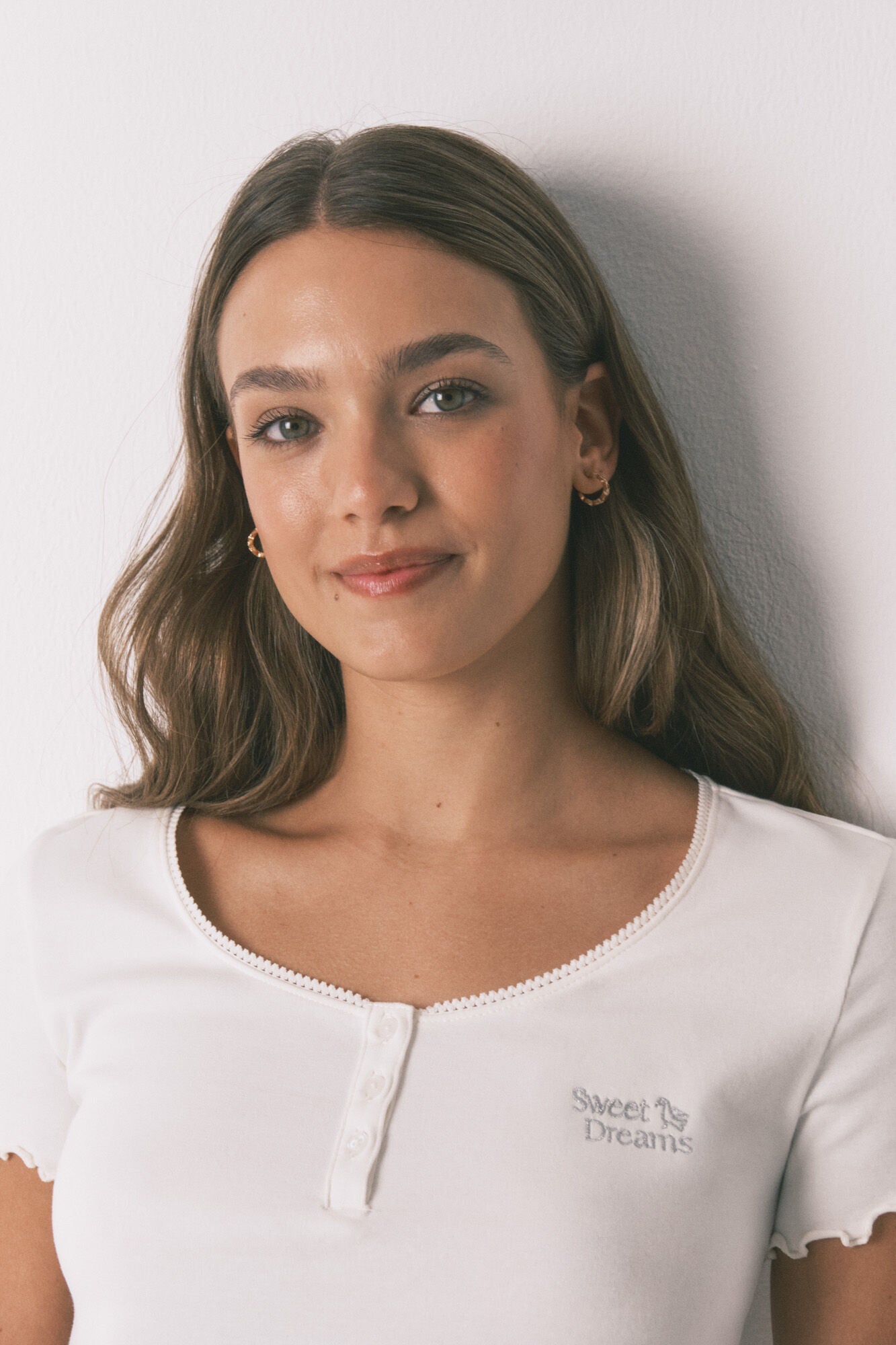 Women Secret_Ivory_White Cotton Short Sleeve T-Shirt_3272276_96_04