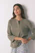 Women Secret_Light Khaki_100% Cotton Khaki _ Sleeve T-Shirt_3272284_94_01