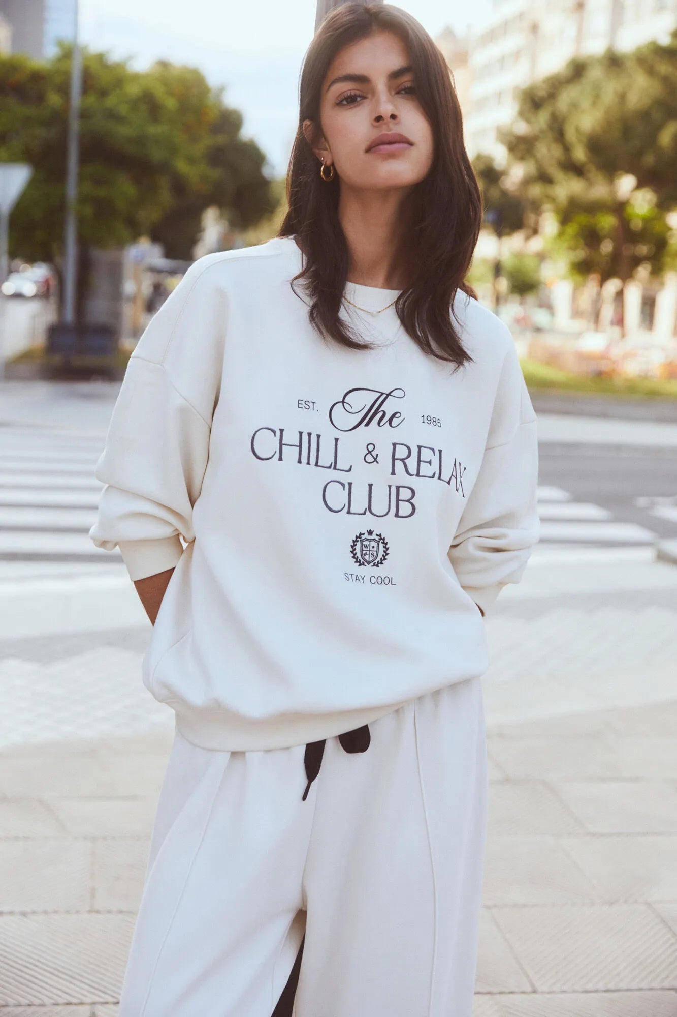 Women Secret_Ivory_White Cotton Plush Sweatshirt_3272291_96_01