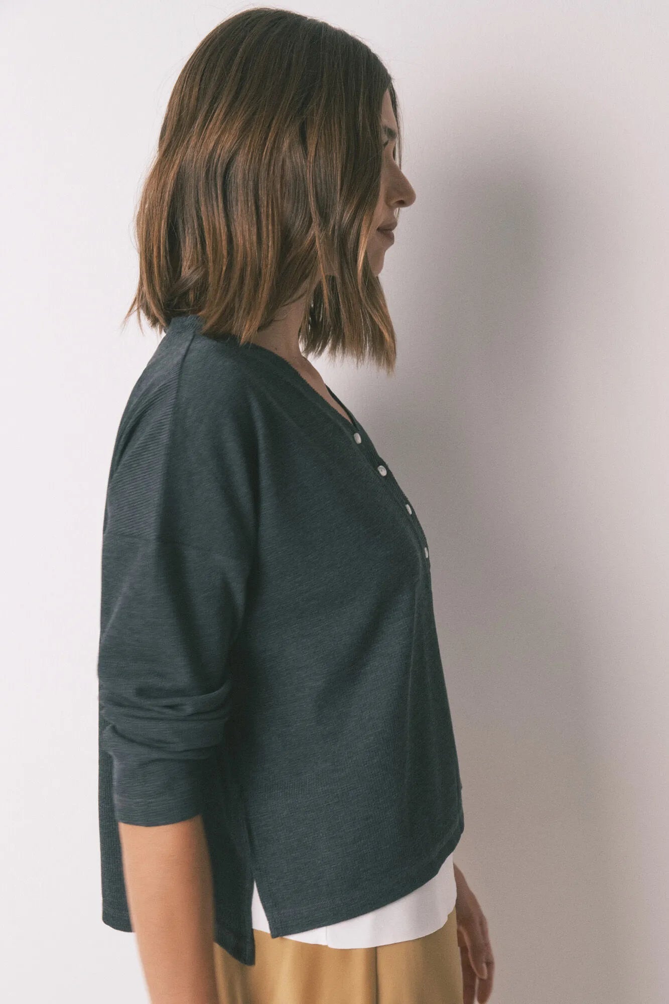 Women Secret_Grey_Grey Waffle Long Sleeve T-Shirt_3272294_47_06