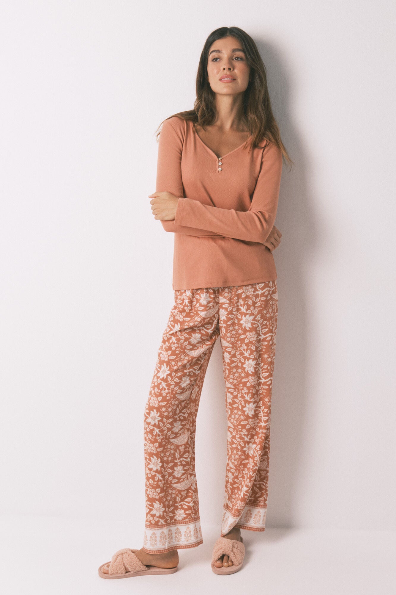 Women Secret_Orange_Brown Cotton Baker&