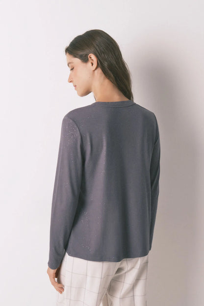 Women Secret_Charcoal Grey_Long Sleeve Glossy Grey Viscose T-Shirt_3272338_40_05