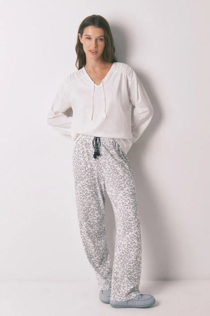 Women Secret_Ivory_White Cotton Ruched Long Sleeve T-Shirt_3273277_96_04