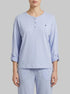 Women Secret_Medium Blue_Blue 100% Cotton Long Sleeve T-Shirt_3273282_15_00