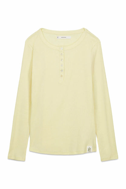 Women Secret_Yellow_Yellow Cotton Long Sleeve T-Shirt_3273286_05_06