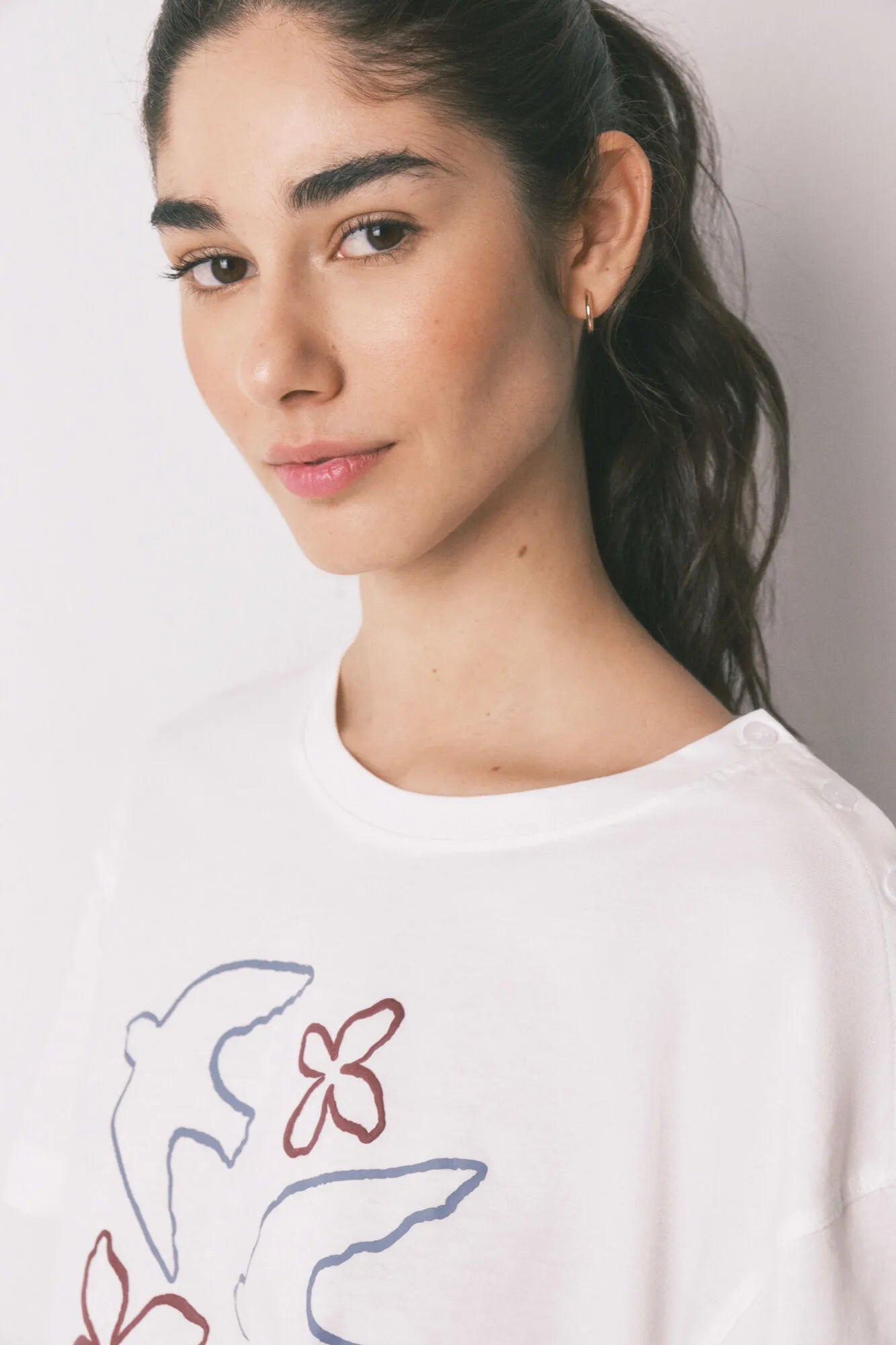 Women Secret_White_White 100% Cotton Short Sleeve T-Shirt_3273289_96_03