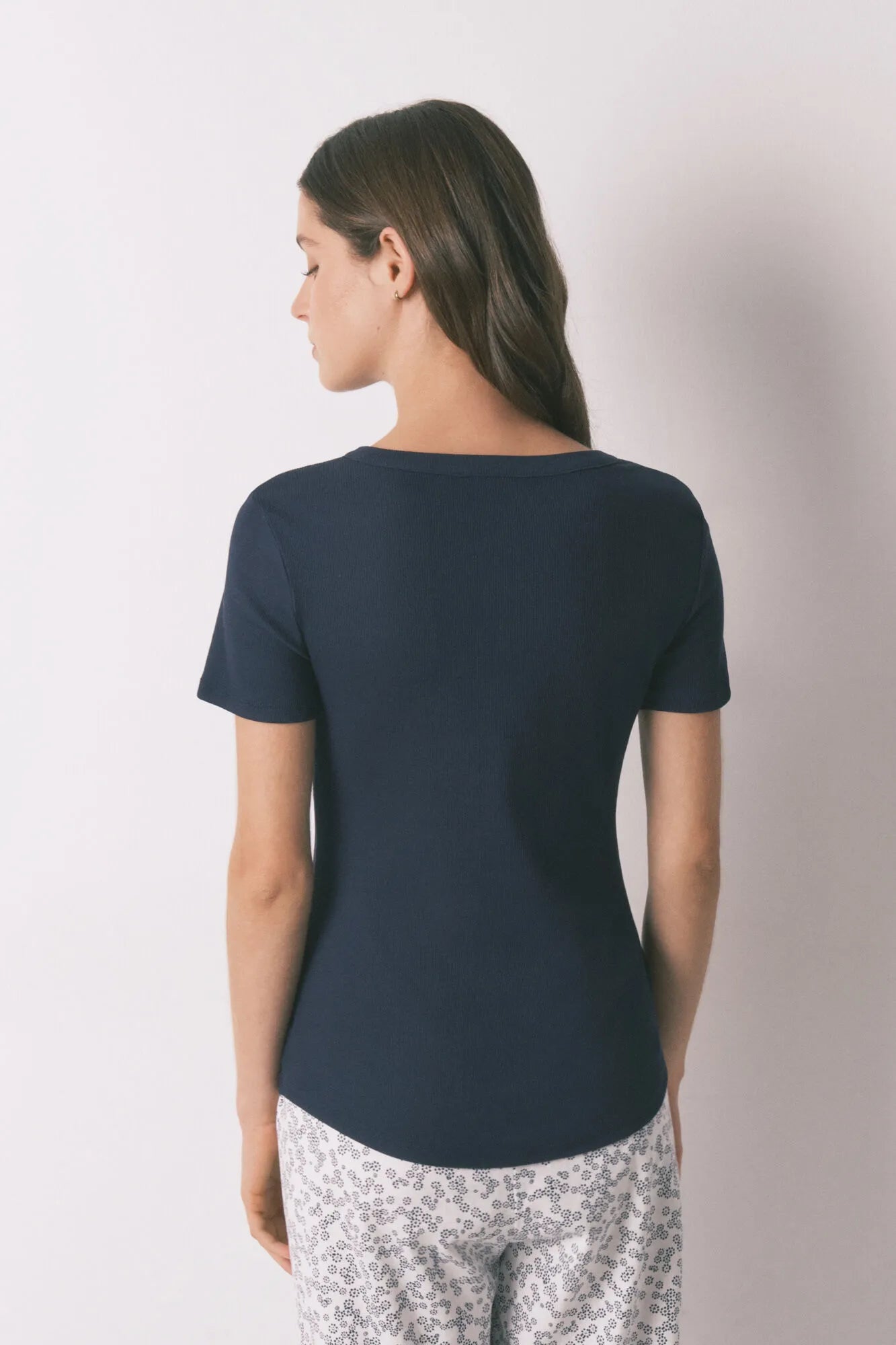 Women Secret_Navy_Blue Long Wrap Robe_3273290_10_05