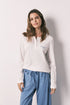 Women Secret White Print Women White 100% Cotton Long Sleeve T-Shirt SKU: 3273293_97 Image 01