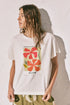 Women Secret Ivory Women Cotton Short Sleeve T-Shirt SKU: 3273307_96 Image 01