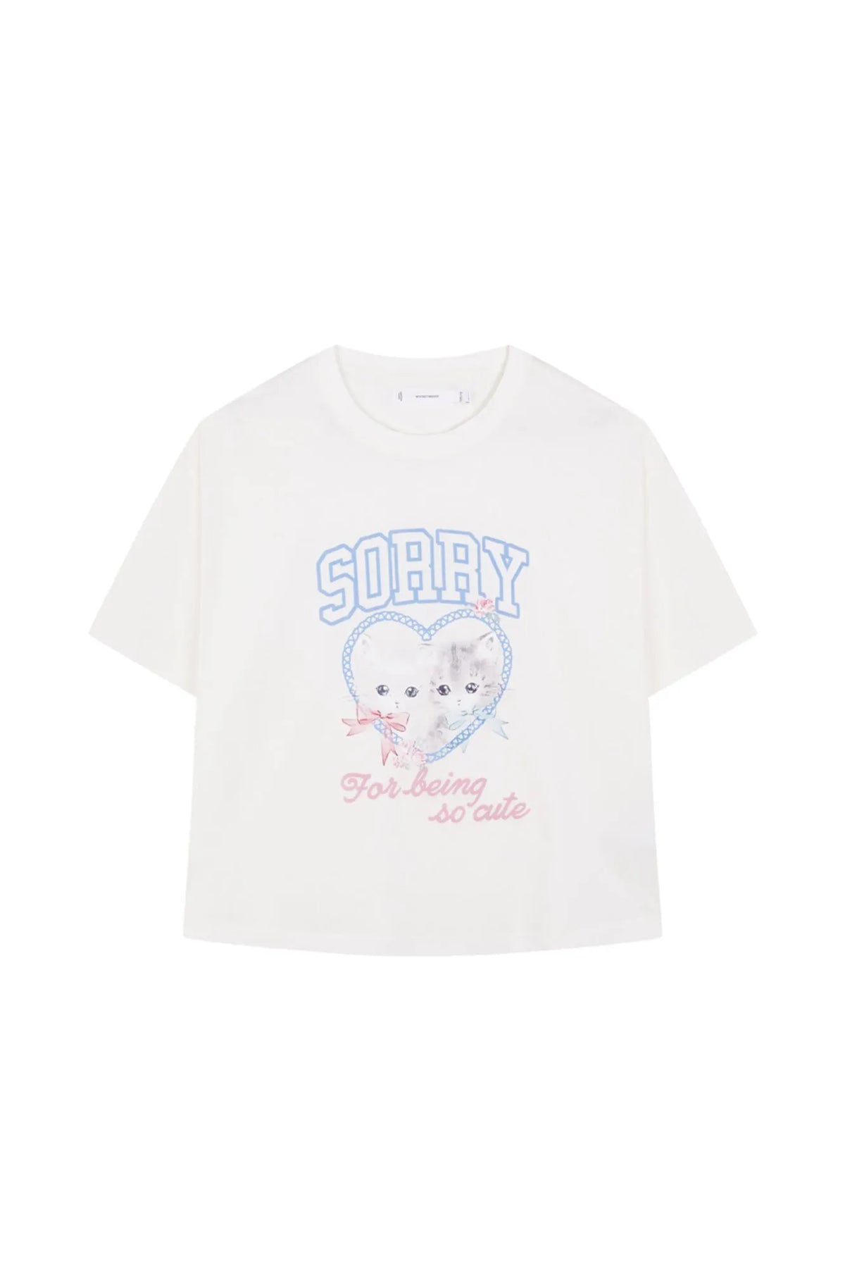 Women Secret Ivory Women White Cotton Graphic T-Shirt SKU: 3274526_96 Image 07