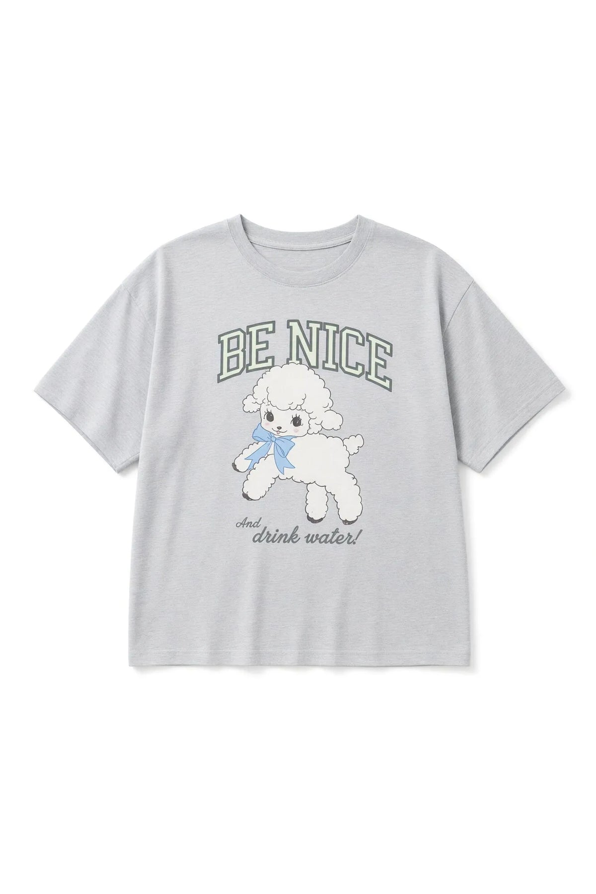 Women Secret Dark Grey Women Grey Cotton Graphic T-Shirt SKU: 3274532_44 Image 05