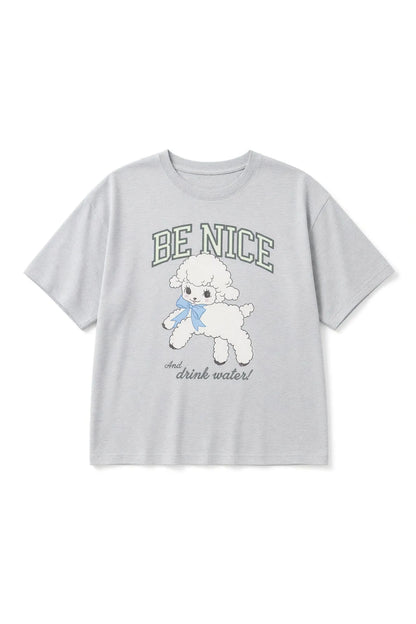 Women Secret Dark Grey Women Grey Cotton Graphic T-Shirt SKU: 3274532_44 Image 05