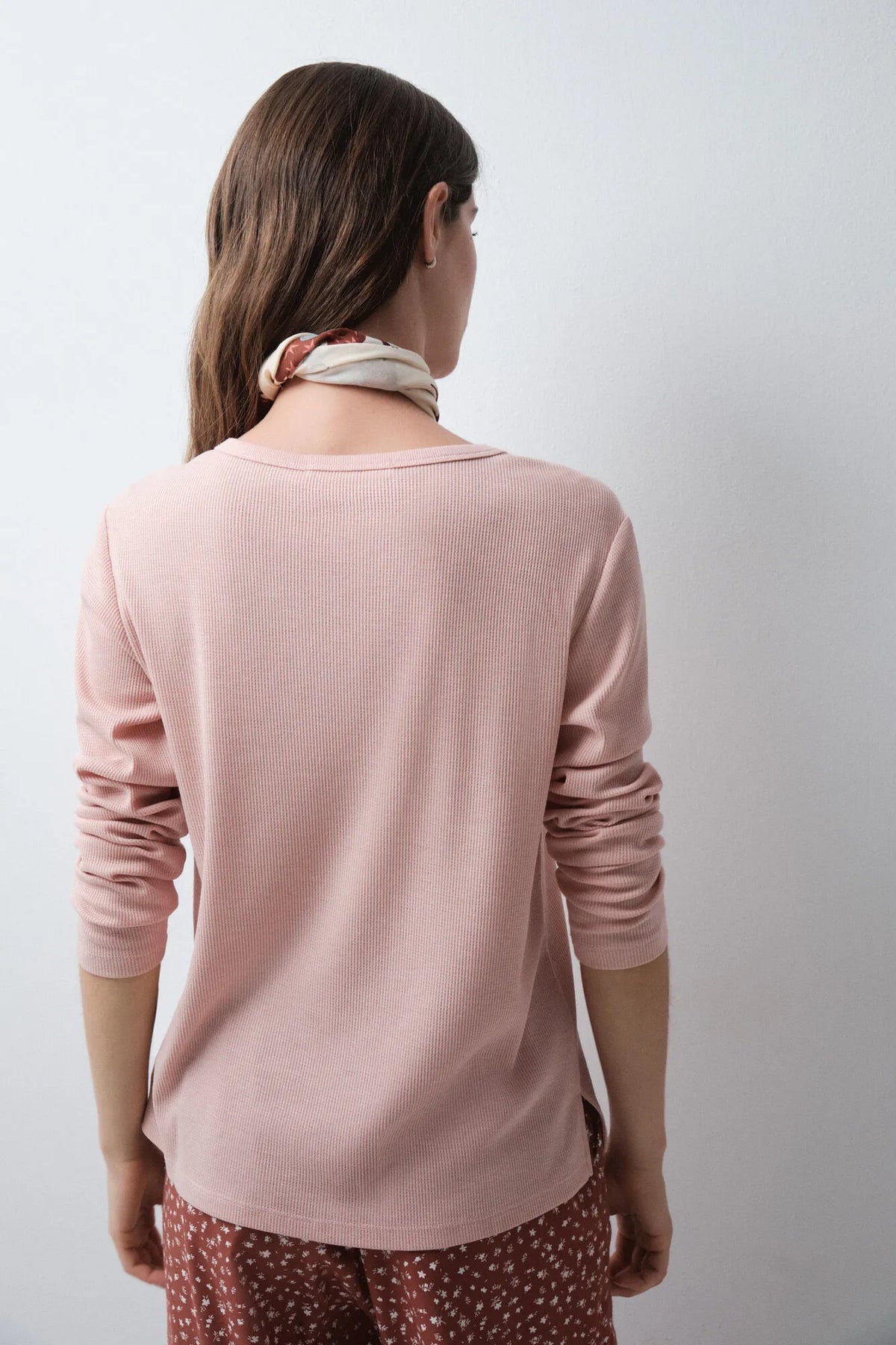 Women Secret Pink Women Pink Long Sleeve T-Shirt SKU: 3274541_70 Image 04