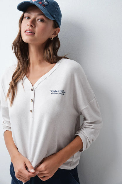 Women Secret Dark Grey Women Grey Soft Touch Jersey-Knit T-Shirt SKU: 3274544_44 Image 01