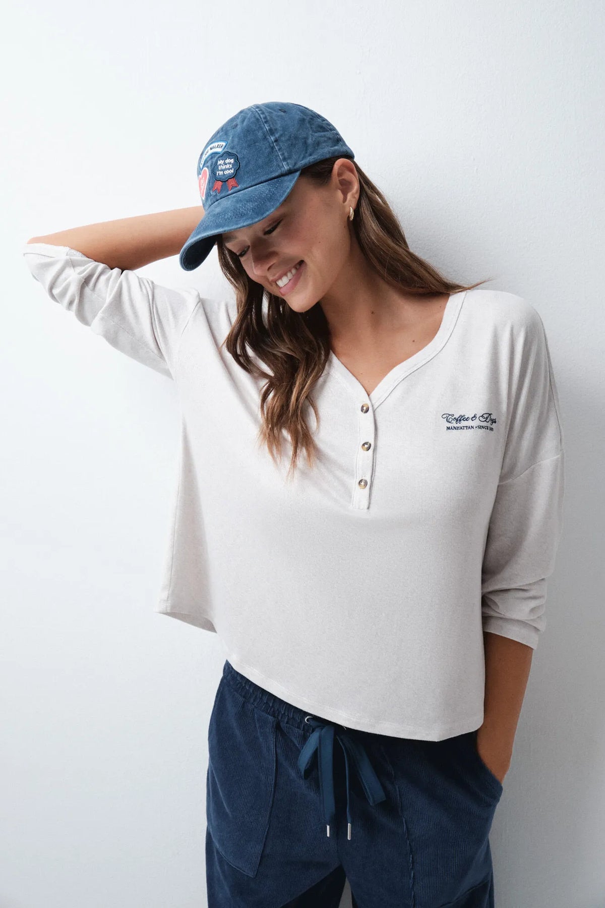 Women Secret Dark Grey Women Grey Soft Touch Jersey-Knit T-Shirt SKU: 3274544_44 Image 04