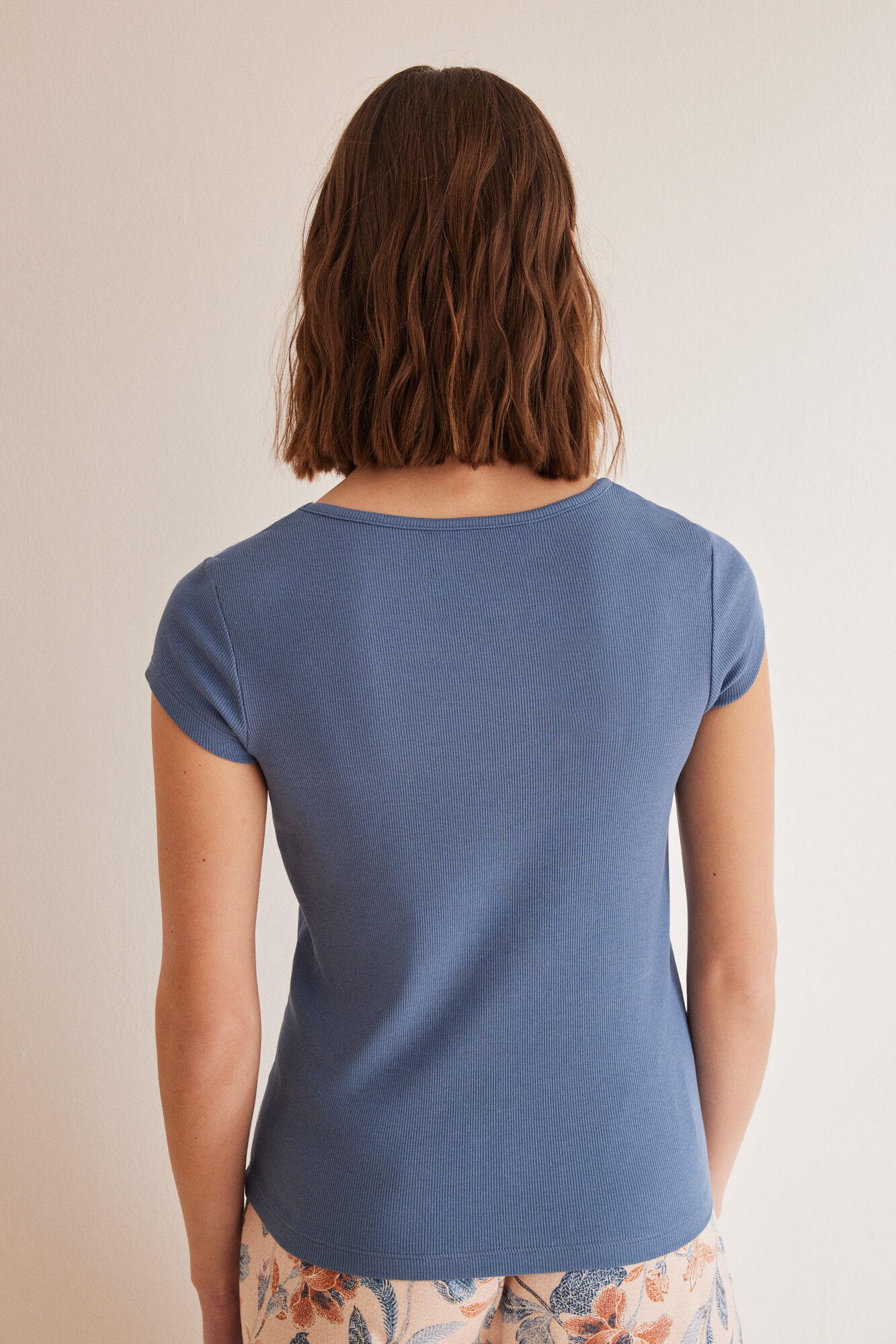 Short Sleeve Ribbed T-Shirt_3277307_11_04