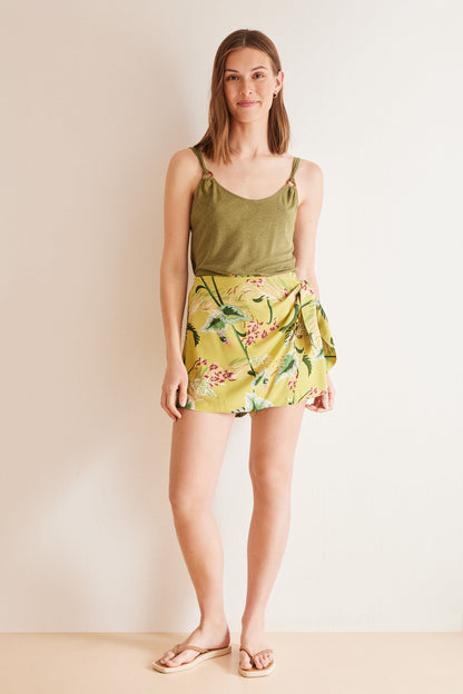 Green Camisole Top_03