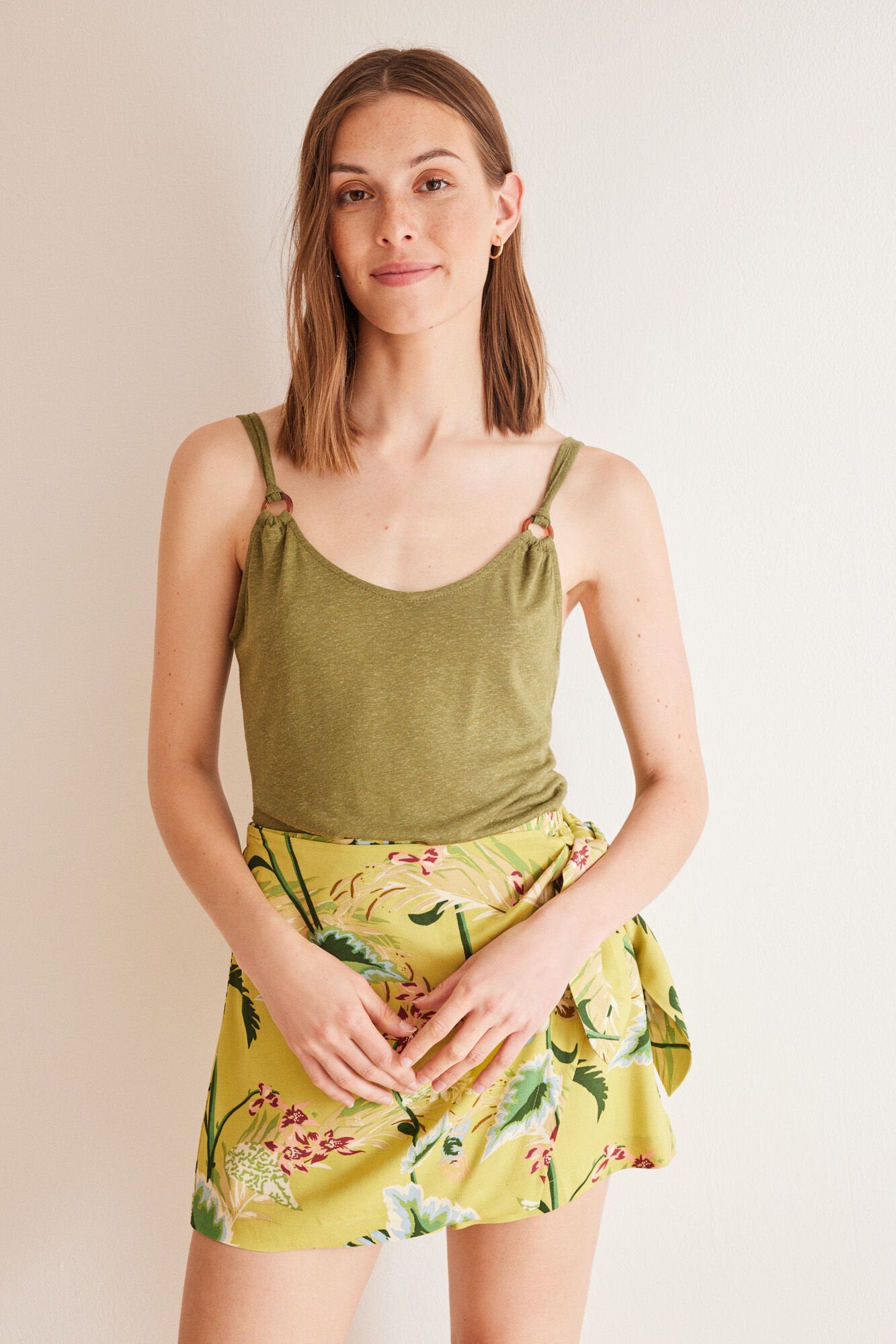 Green Camisole Top_04