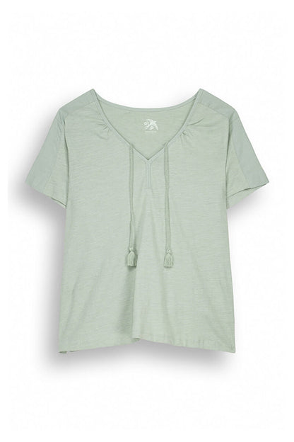 100% Green Cotton Short Sleeve T-Shirt_05