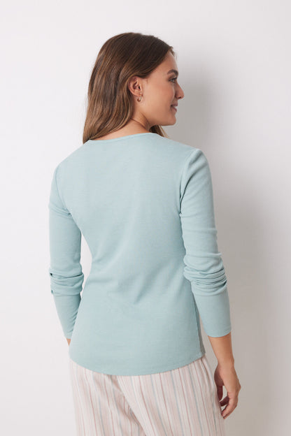 Blue Long Sleeve Baker&