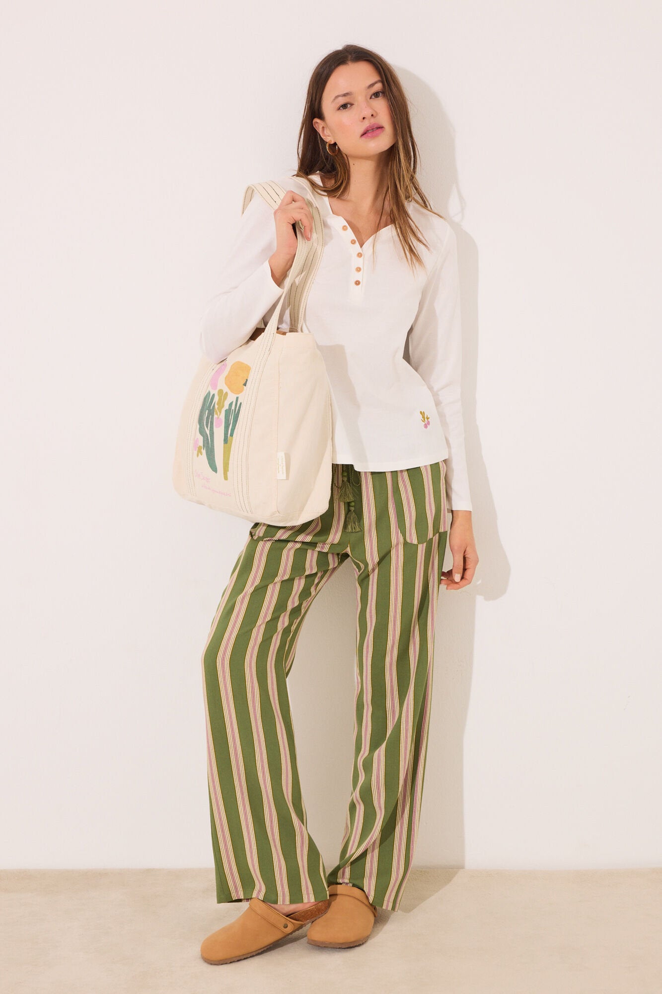 Women Secret_Long Sleeve T T-Shirt 100% White Cotton_3279687_96_03