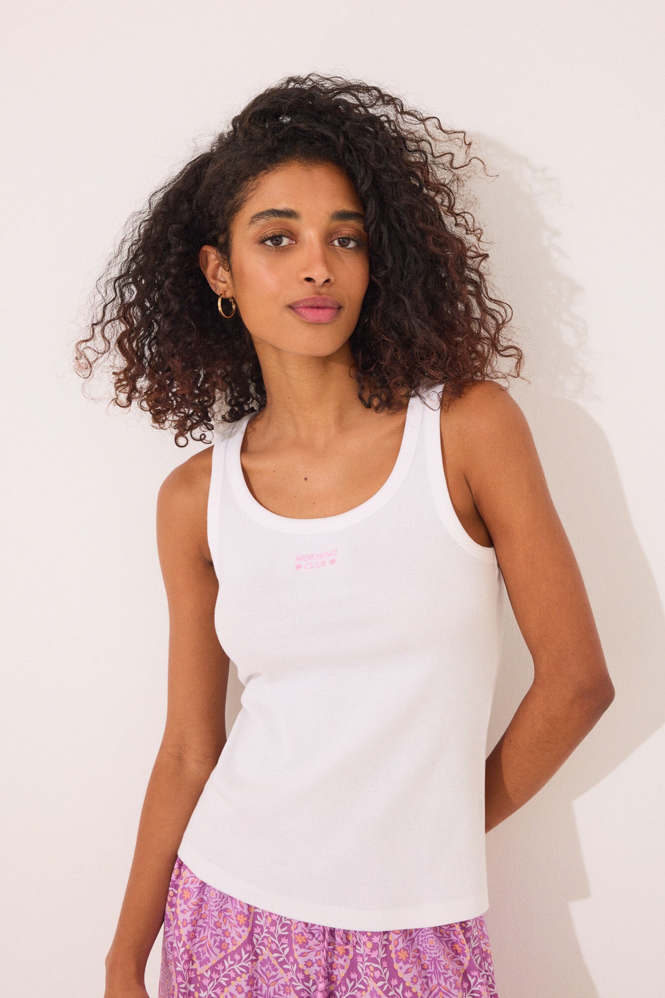 Women Secret_White Ribbed Vest Top_3279697_96_01