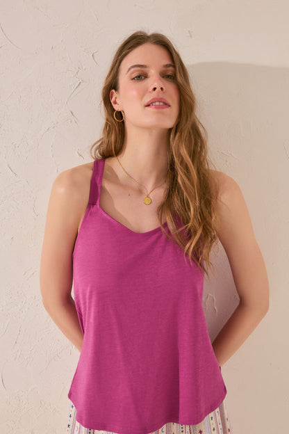 Women Secret_Purple/Lilac Cotton Vest Top_3279702_75_02