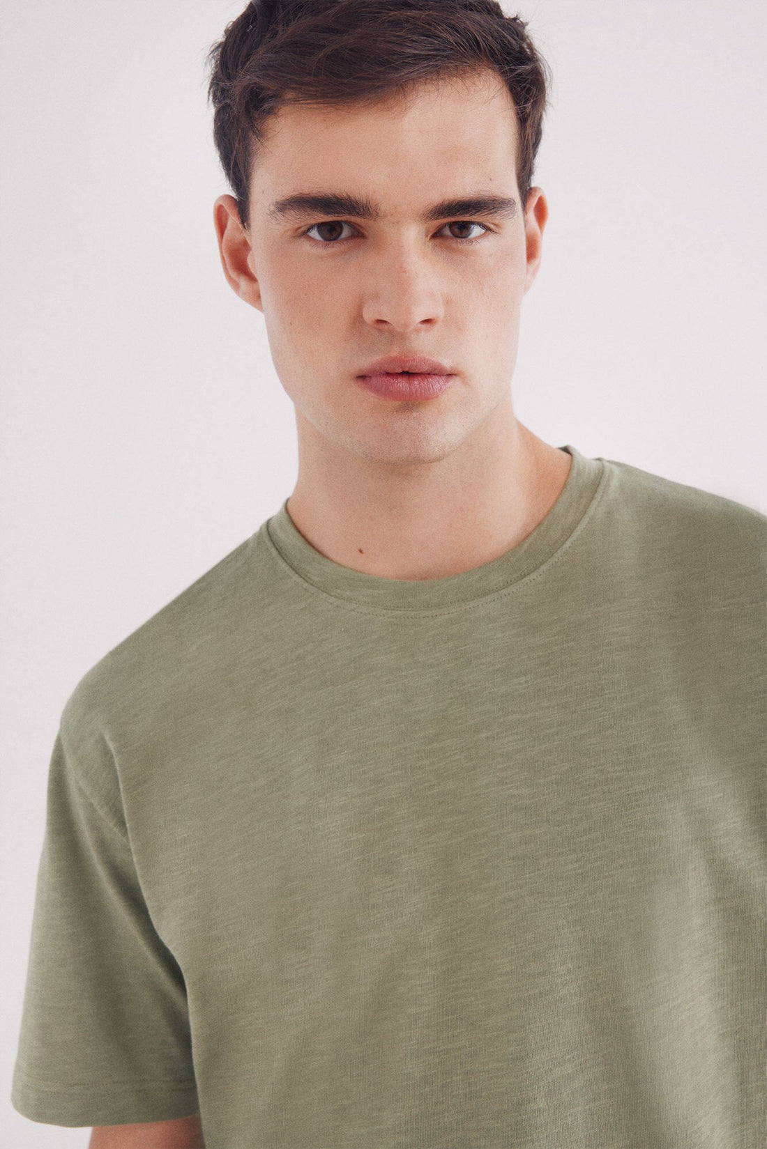 Springfield_Slub Cotton T-Shirt_3289503_93_02