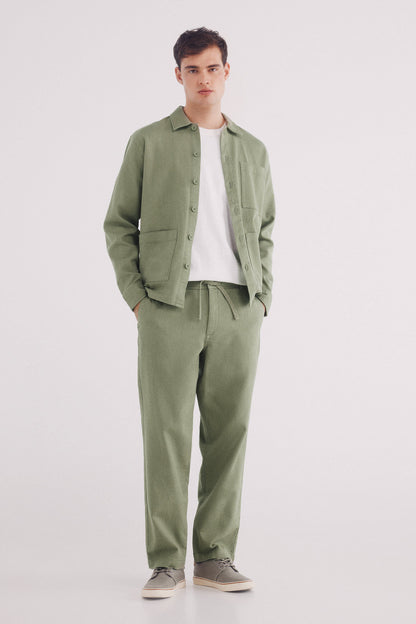 Springfield_Slub Cotton T-Shirt_3289503_96_05