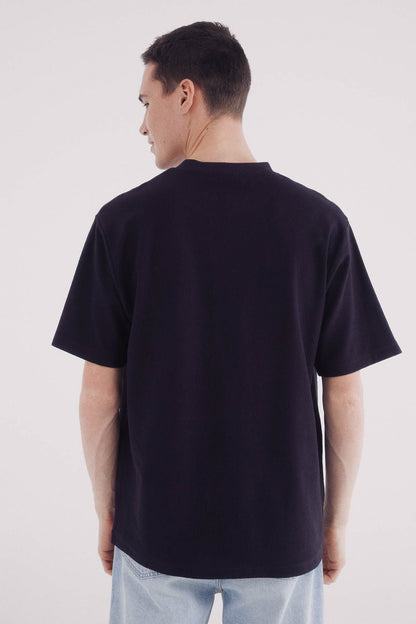 Springfield_Textured T-Shirt_3289507_10_05
