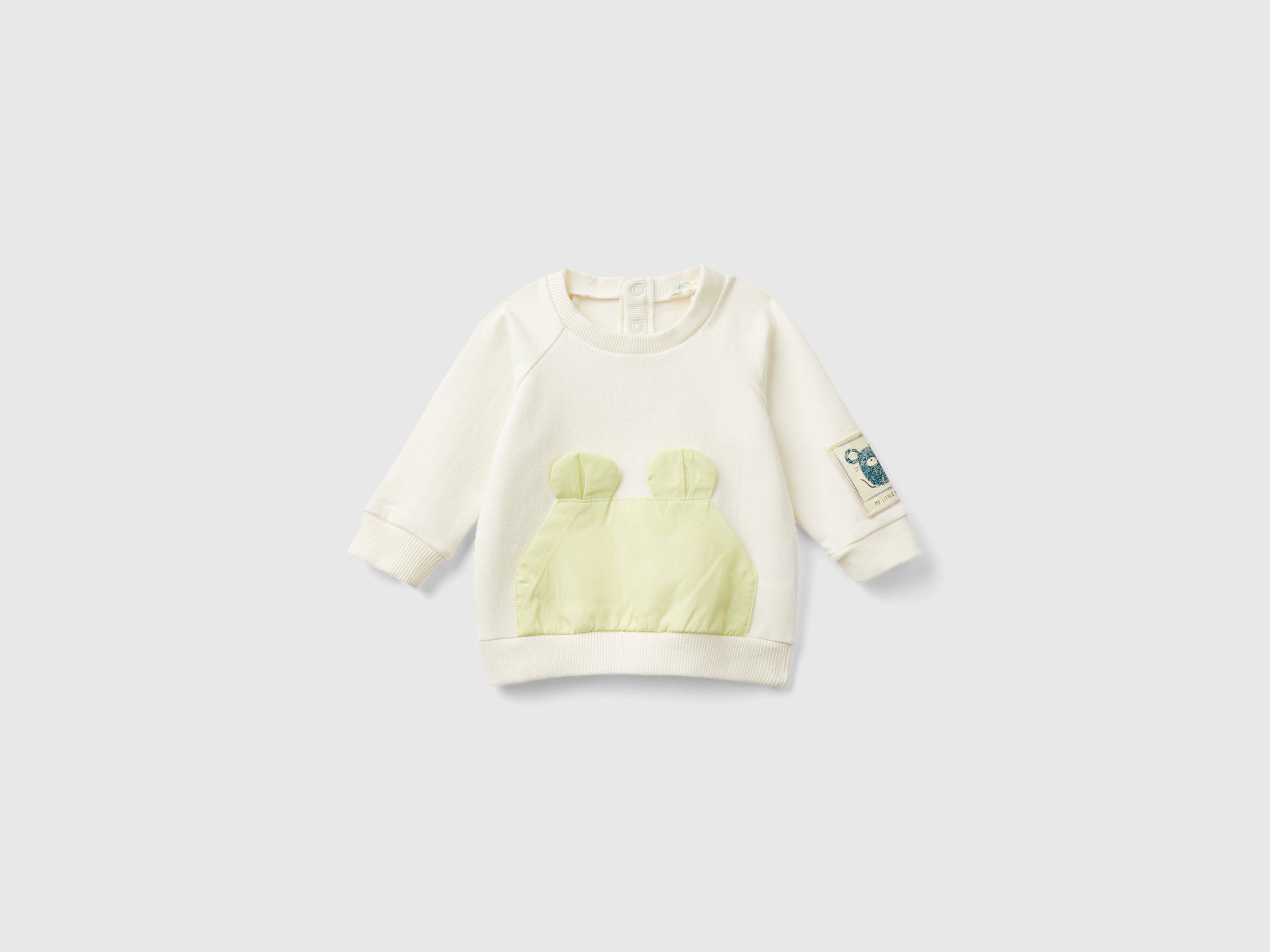 Sweatshirt With Pocket And Applique_32KNA1054_036_01