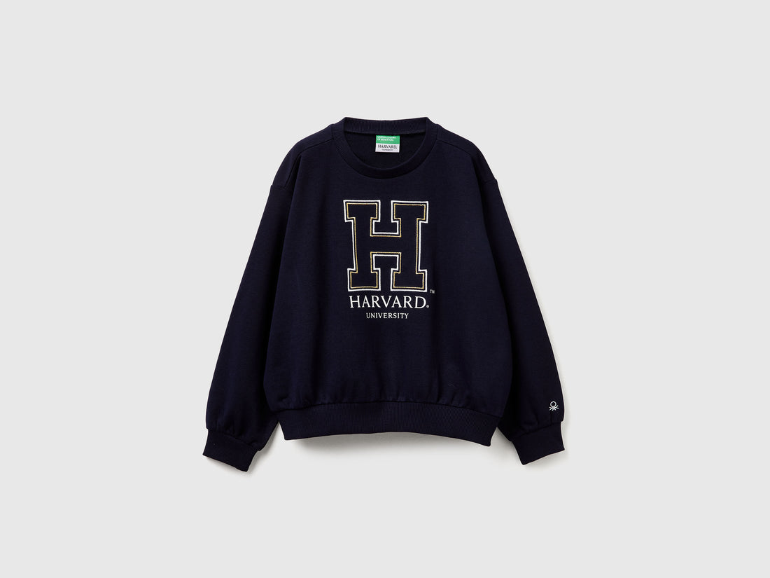 Benetton_Dark Blue_©Harvard University Sweatshirt_32N4C10PQ_016_01
