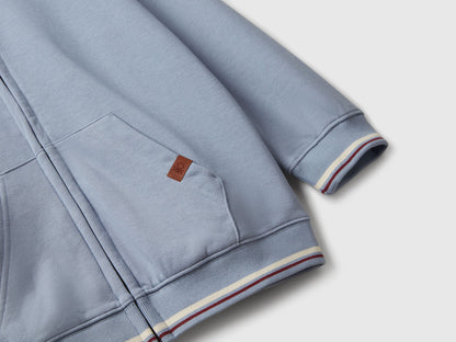 Benetton_Light Blue_Oversized Fit Sweatshirt with Print_32N4C505B_0W2_3