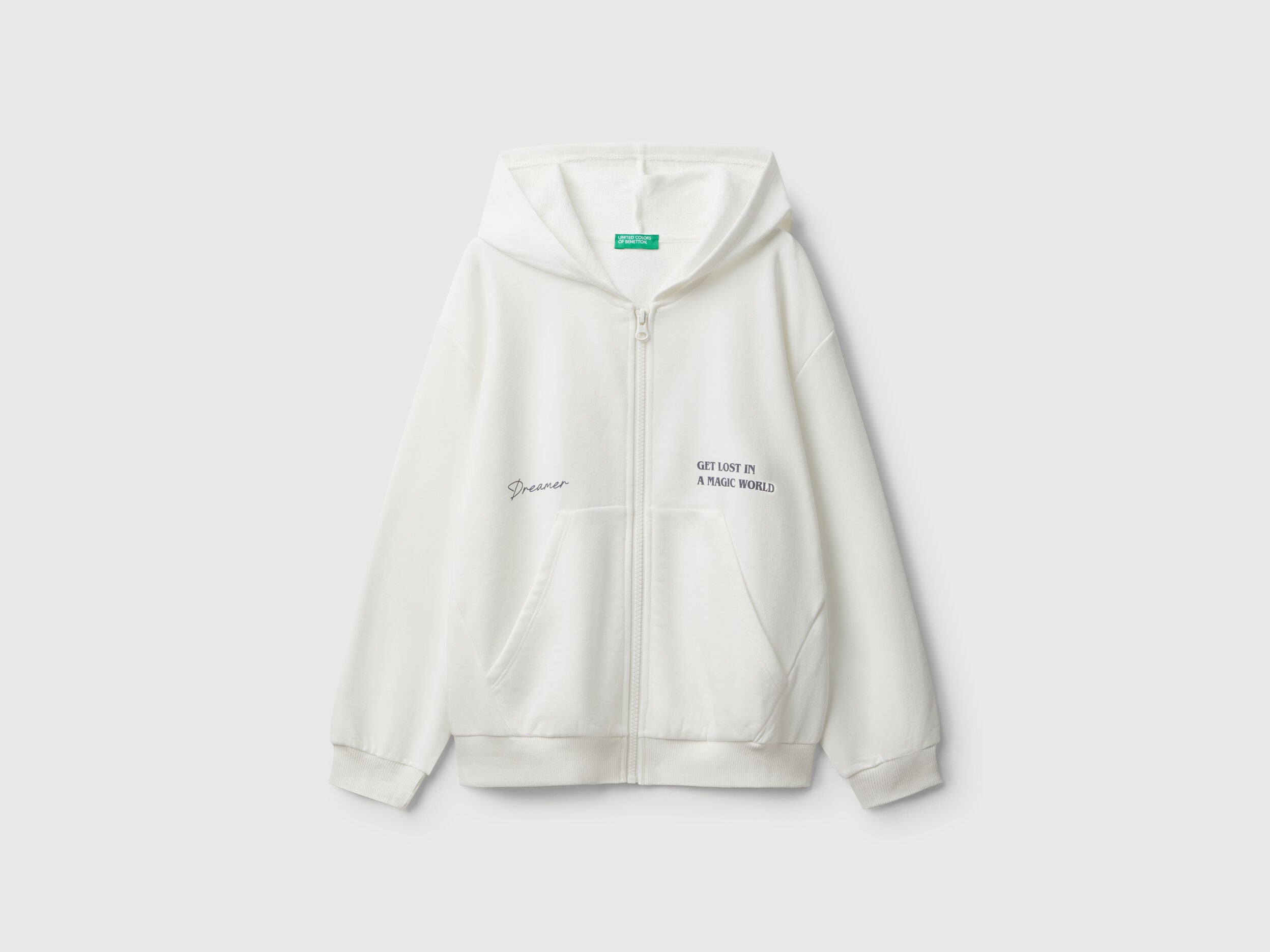 Benetton_Creamy White_Zip-Up Sweatshirt with Print_32N4C505I_074_01