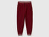 Benetton_Burgundy_Sweatpants with Straight Leg_32N4CF06E_129_01