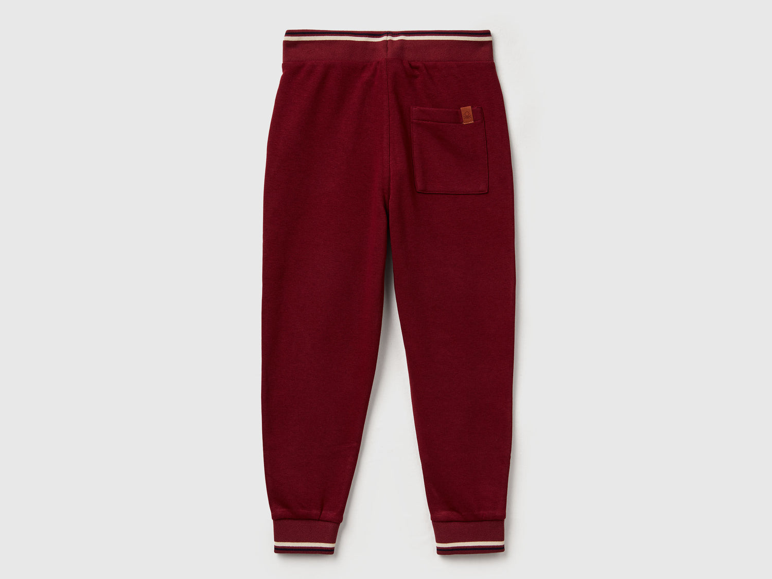 Benetton_Burgundy_Sweatpants with Straight Leg_32N4CF06E_129_02