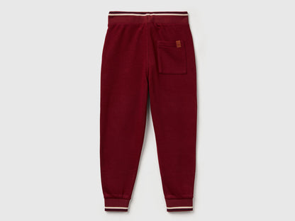 Benetton_Burgundy_Sweatpants with Straight Leg_32N4CF06E_129_02