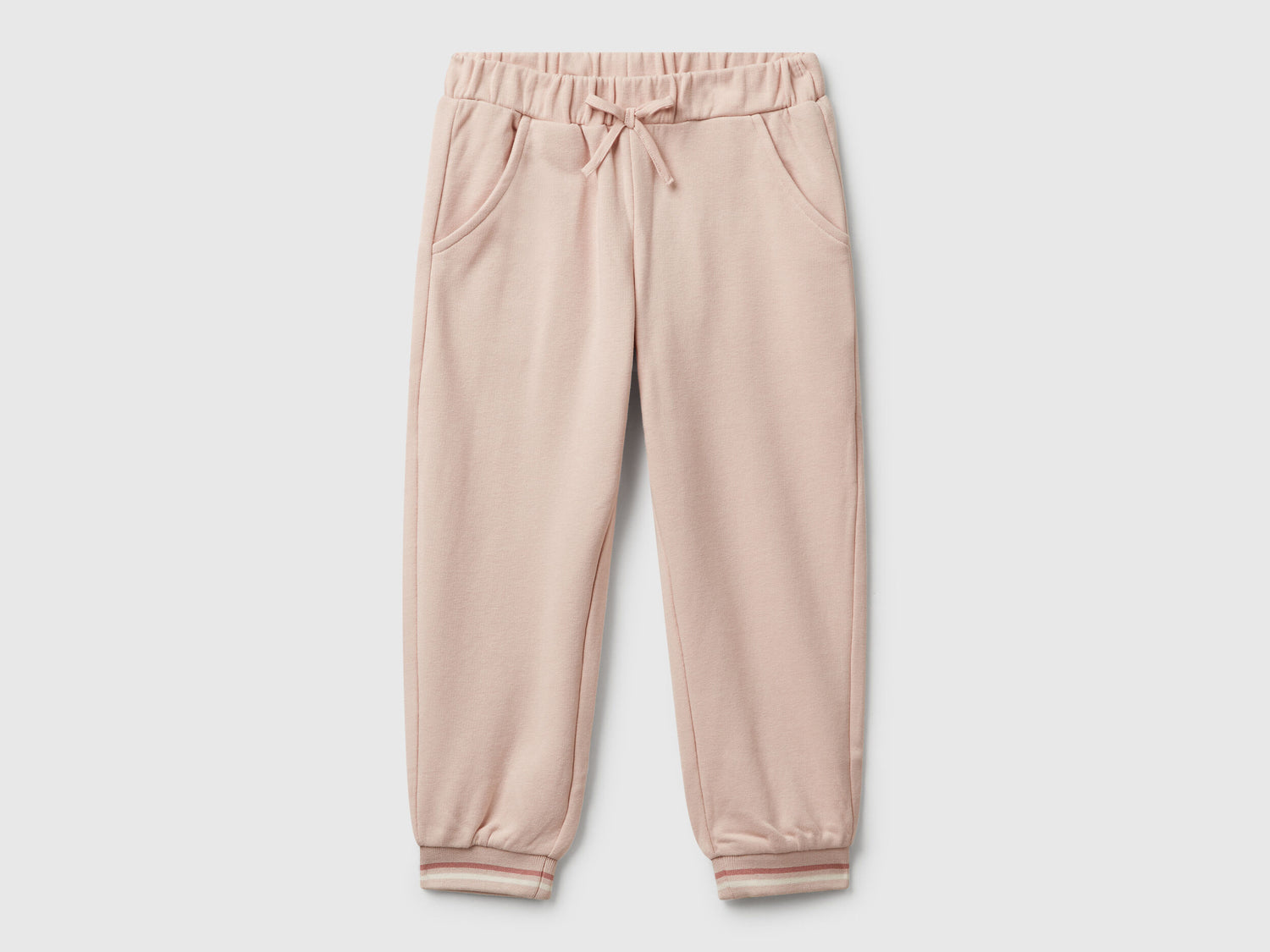 Benetton_Soft Pink_Joggers with Bow_32N4GF054_12U_01
