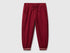 Benetton_Burgundy_Joggers with Bow_32N4GF054_236_01