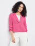 Elegant Blazer With Gathered Sleeves_330041-31267_30913_02