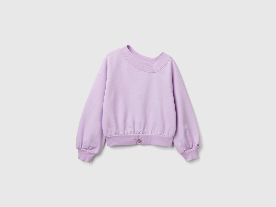 Sweatshirt with Uneven Neckline_33NVC400B_054_01