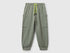 Benetton_Light Green_Cargo Sweatpants_33NVGF052_075_01