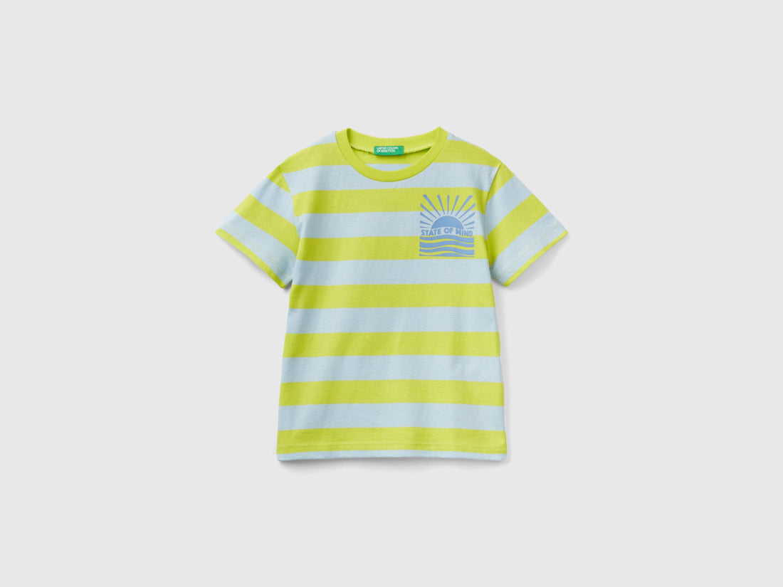 Striped T-Shirt In 100% Cotton_33R9G10EO_76U_01