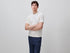 Benetton Creamy white Men Jacquard T-Shirt SKU: 33T4U10CD_0R2 Image 01