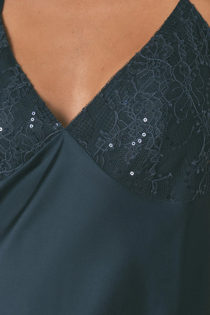 Women Secret_Medium Blue_Midi Blue Satin Nightgown_3412913_12_04