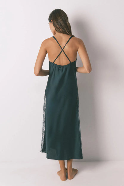 Women Secret_Bottle_Long Green Satin Nightgown_3412915_20_05