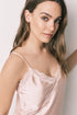 Women Secret Orange Women Asymmetric Satin-Finish Strap Short Nightgown SKU: 3414405_67 Image 01