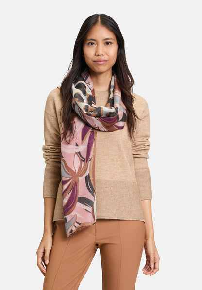 Basic Scarf
with Floral Print_3416-2899_4879_01