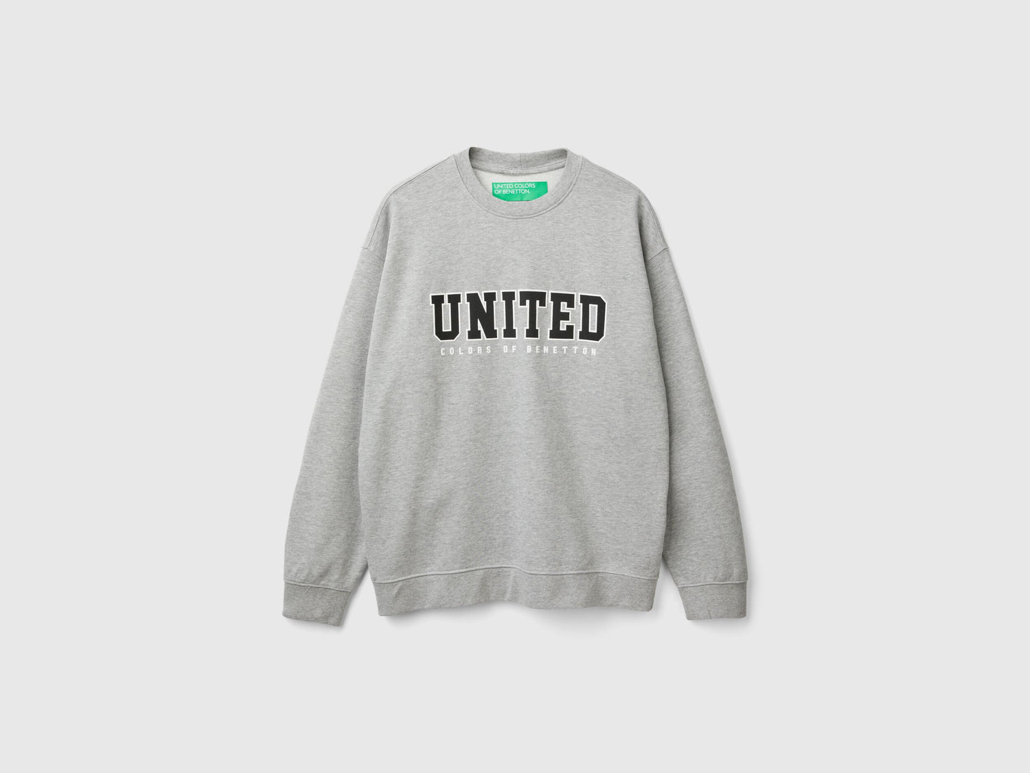 Crew Neck Sweatshirt with Logo Print_342ZU1094_501_03