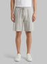 Benetton Light Gray Men Bermudas in Cotton Sweat SKU: 342ZU900X_501 Image 00